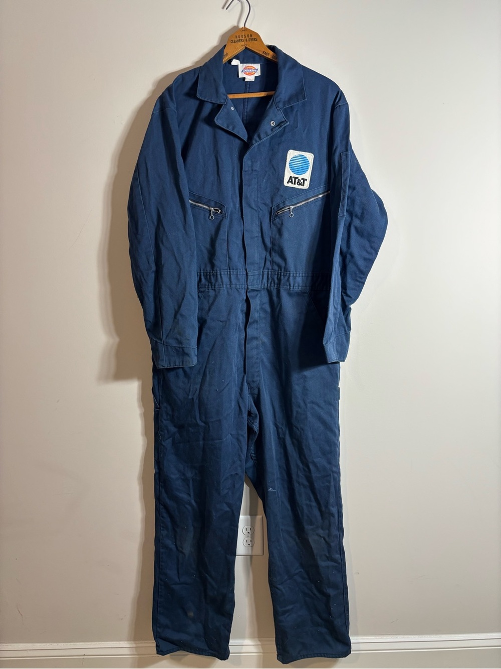 Vintage Dickies Coveralls AT&T Uniform Patch 44 Long